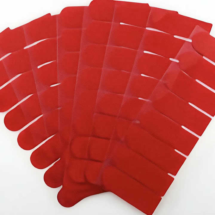Residue-Free Waterproof Nano Adhesive Transparent Removable Spring Couplets Stickers for Household Use