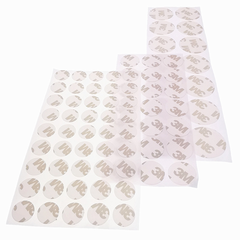 Circle Circles Custom Round Tissue Paper Double Sided Tape Strong Double-Sided Adhesive Hot Melt Acrylic Die Cut Side Dots