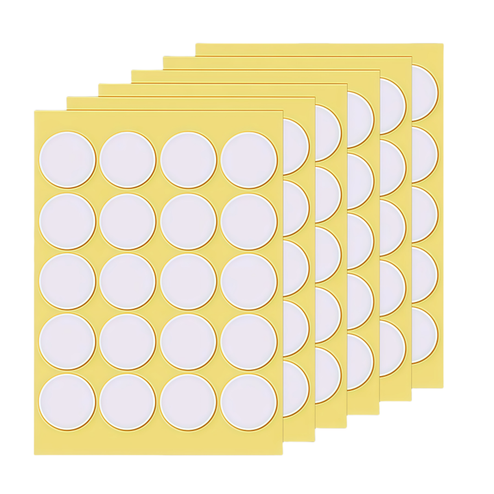 Custom Size Heat Resistant Tape Strong Bonding Double-Sided PE Foam Adhesive Dots for Candle Wick Stickers