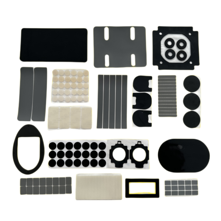 Custom Single Sided Black Closed Cell Self Adhesive Rubber EPDM Neoprene Foam Tape Rubber Bag Sealing Tape