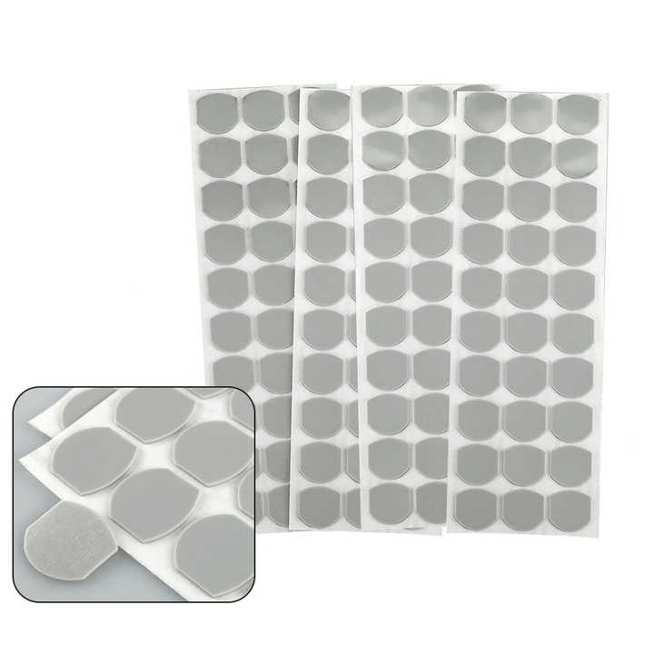 Customized Silicone Pads Die Cut Anti-slip Silicone Pads Waterproof Self-adhesive Shock-absorbing Grey Silicone Gasket