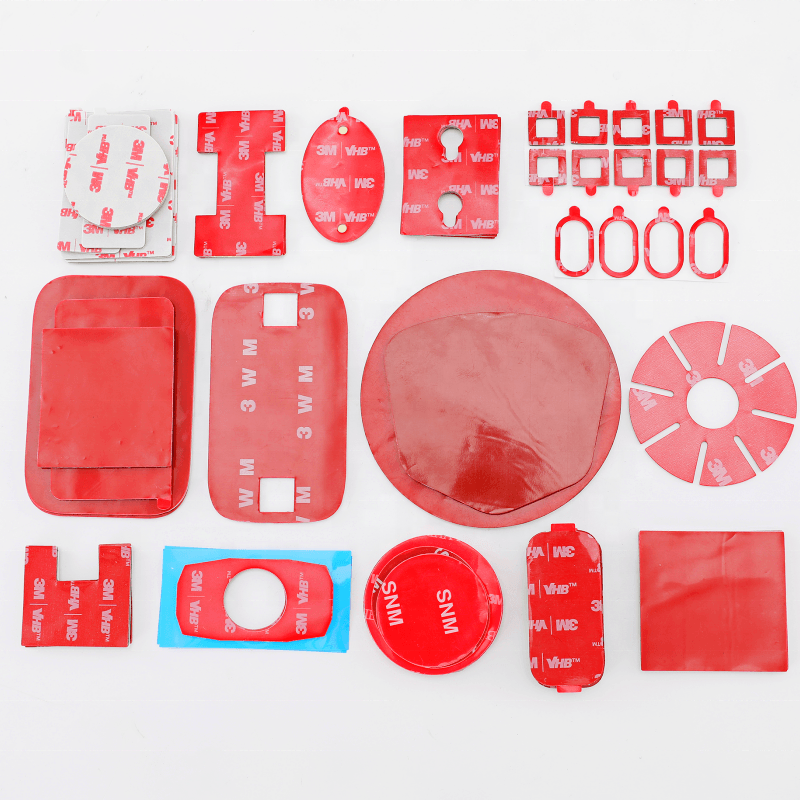Custom Die Cut Adhesive Tapes Strong High-Temperature Double Sided Acrylic Foam Tape Water Activated for Bag Sealing