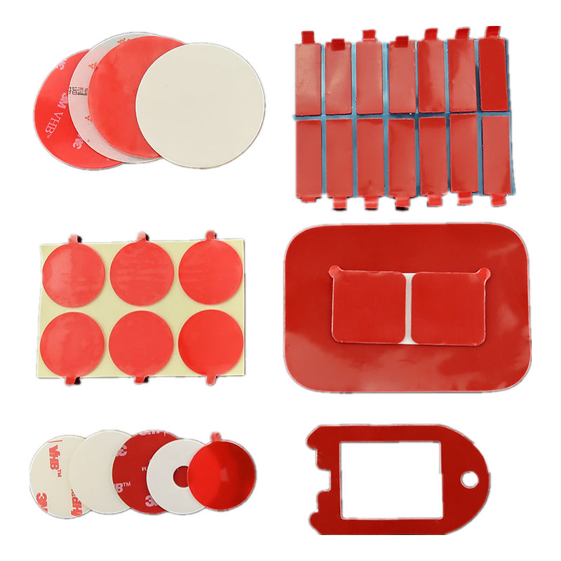 Custom Die Cut Sheet Round Circles Dots Pads Double Sided Adhesive Acrylic Foam Tape
