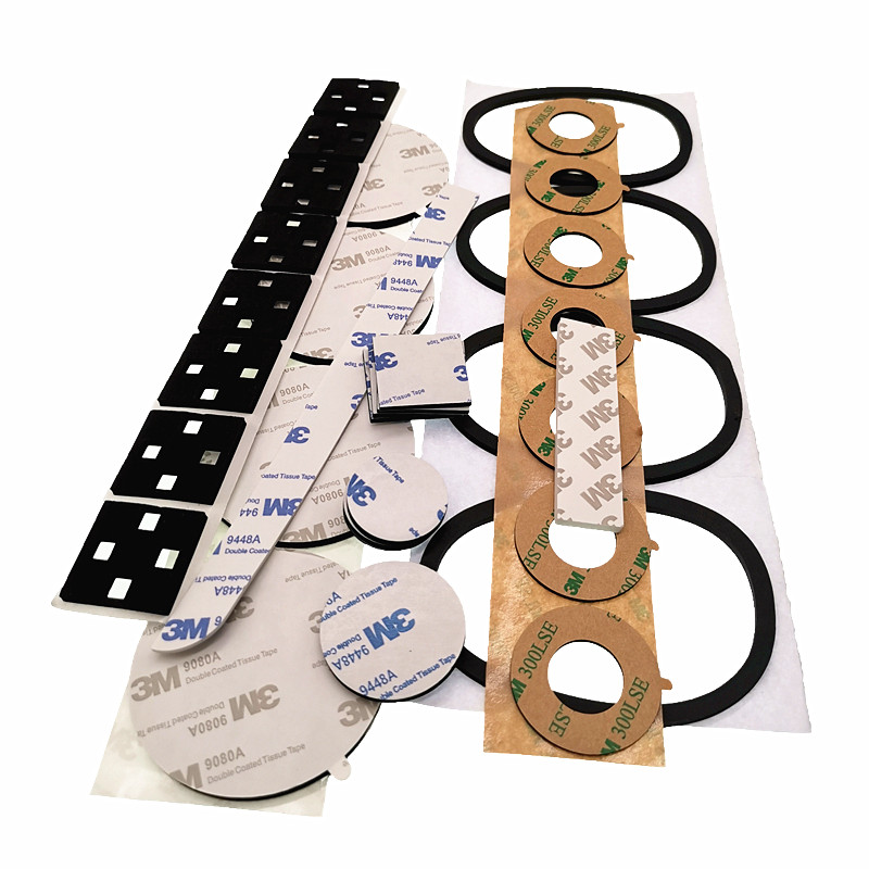 Free Sample Custom Die Cut Pe Foam Eva Rubber Foam Tape Pads Self Adhesive Foam Dots