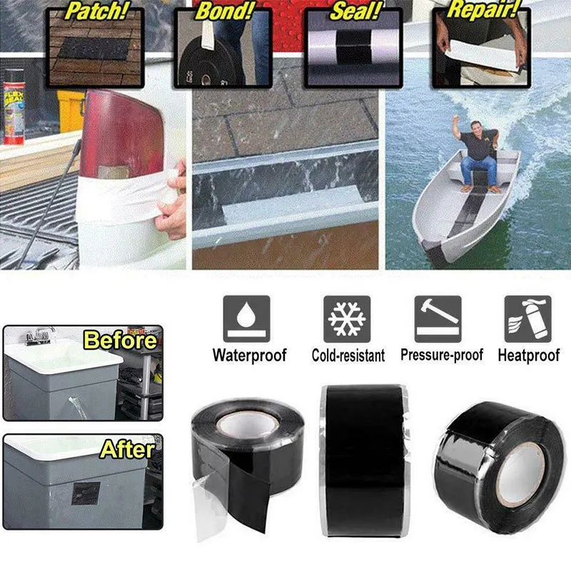 self fusing pipe repair tape