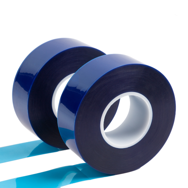 Hot Selling Lithium Battery Protection Tape Soft Pack Battery Blue Film Blue PET High Temperature Resistant Tape