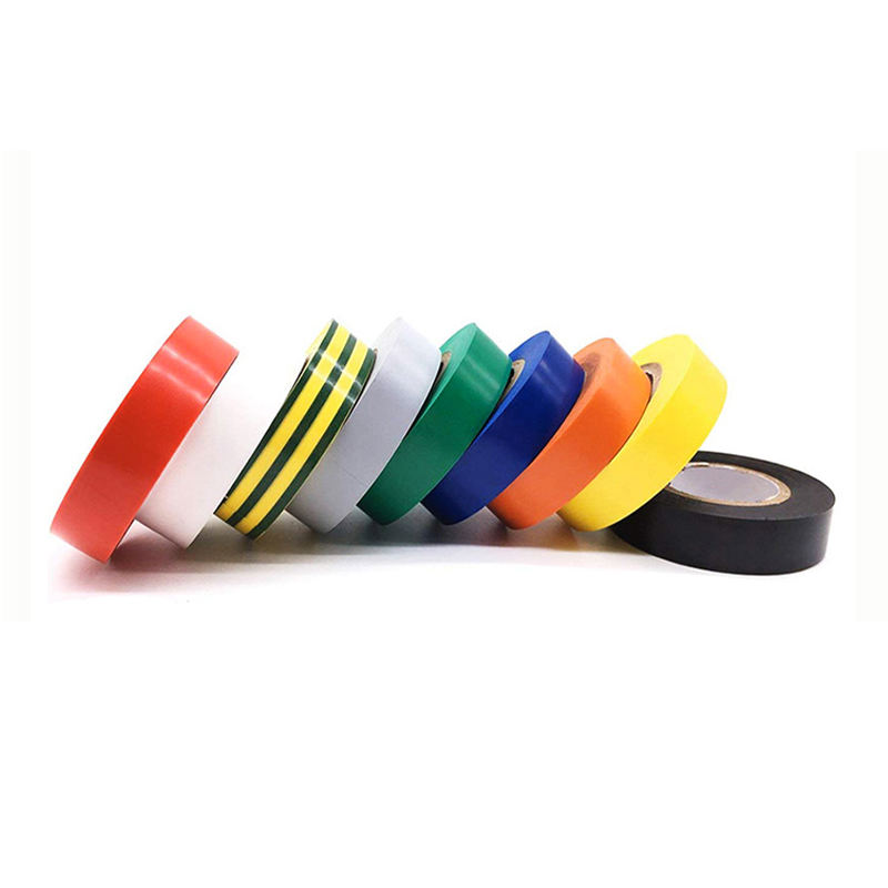 CE Custom High Voltage Vinyl Black PVC Electrical Insulation Fire Retardant Wire Insulating Manufacturer FR Adhesive Tape