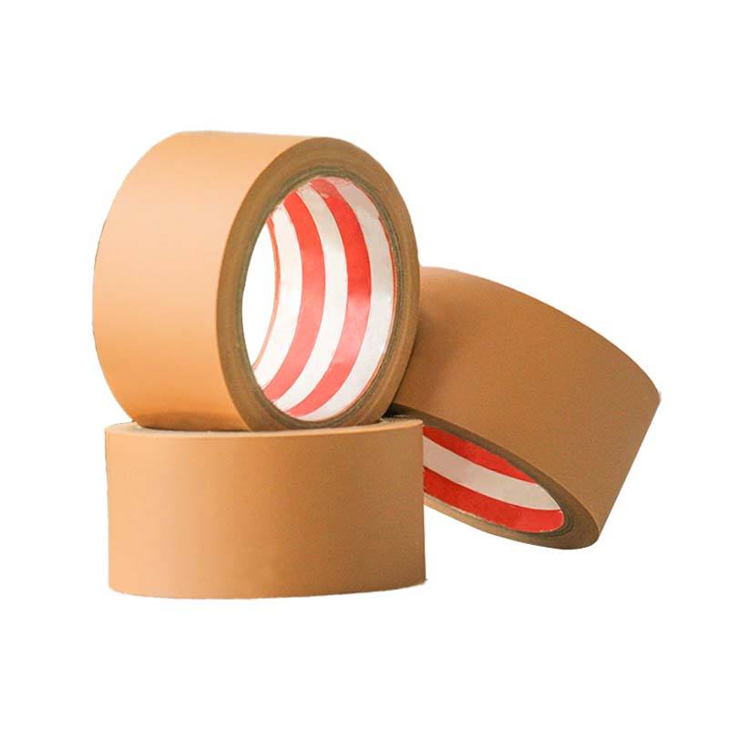 Russet Pvc Easy Packing Duct Backing Embossed Cloth Tear Strip Tape