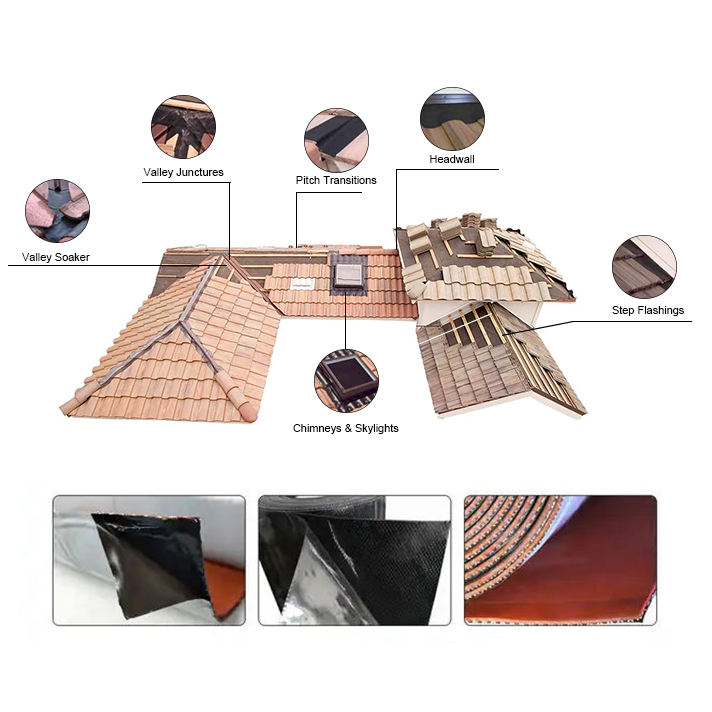 Custom Wall Connection Waterproofing Tape