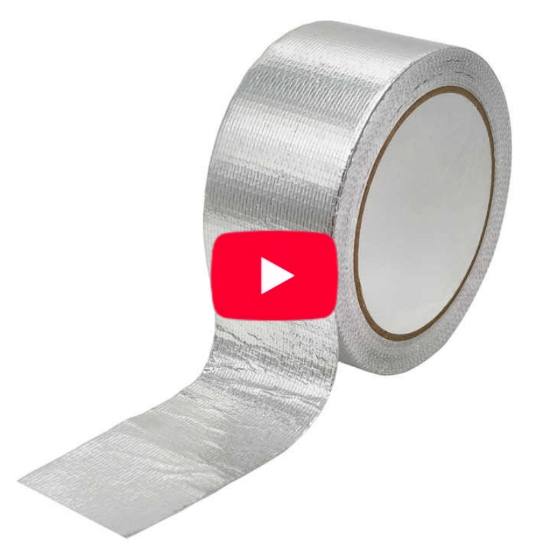 Heavy Duty Waterproof Aluminum Foil Tape