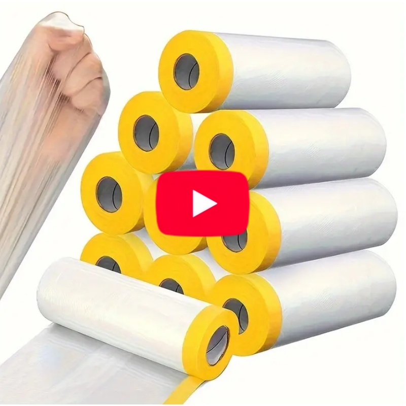Pre Taped Masking Film
