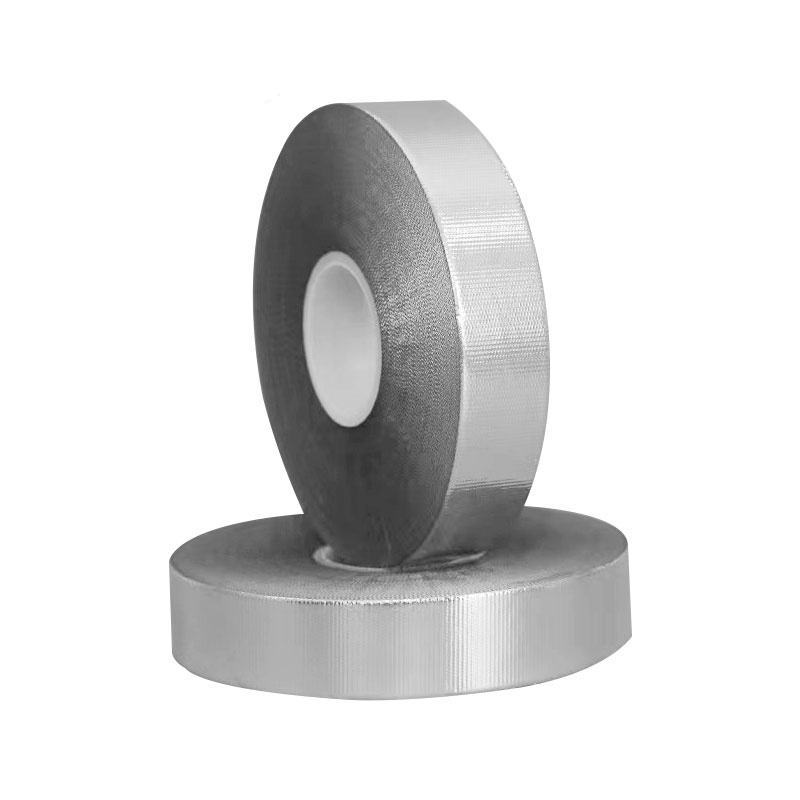 Customized Glass Fiber Reinforced Aluminium Foil Tape Heat Insulation Aluminum Foil Fiberglass Self-Adhesive Tape