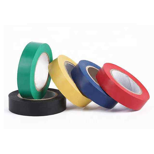 Custom Black Soft PVC Film Tape Temperature Resistance Easy Tear Wire Harness Tape for Bundling Automotive Harnesses
