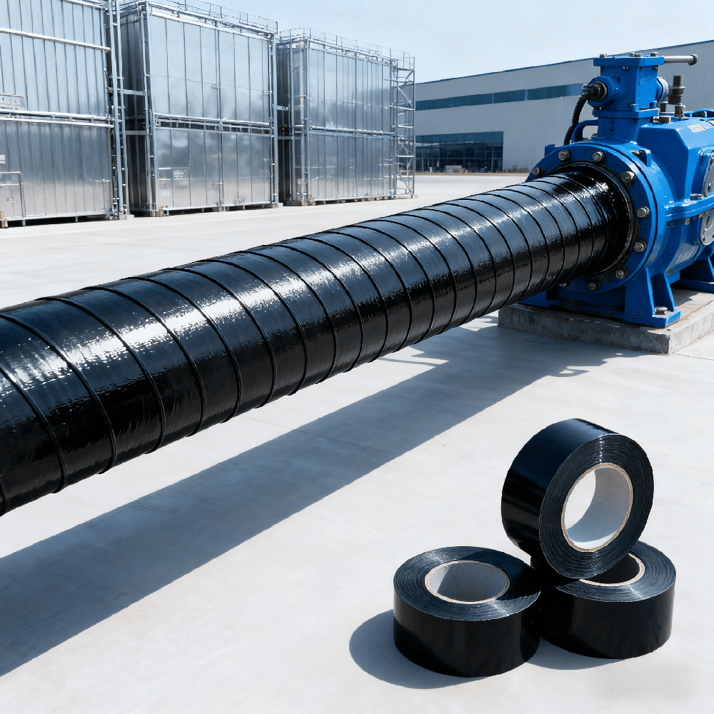 Anti-Corrosion Protection Tape Denso Polyethylene Anti Corrosion Tape Bitumen Pipe Wrapping Tape for Oil Field