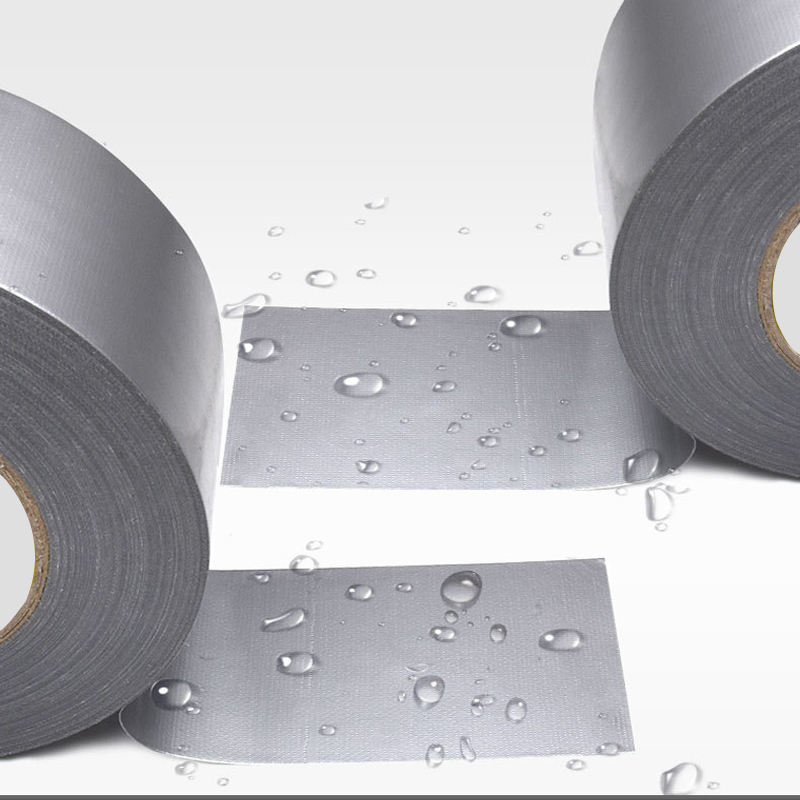 Source Factory Duct Tape 50m Heavy Duty Waterproof, Strong Adhesive Silver Duct Tape for Outdoor Repairs