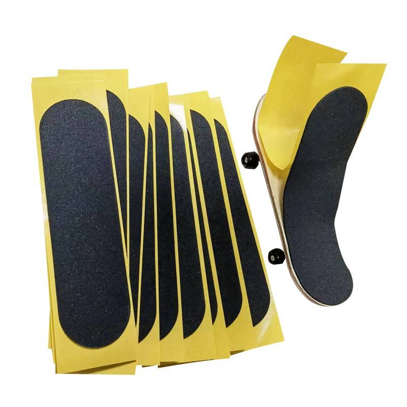 Fingerboard Deck Uncut Sandpaper Grip Tape Anti-Slip Stickers Easy Peel Foam Grip Tape Skateboard