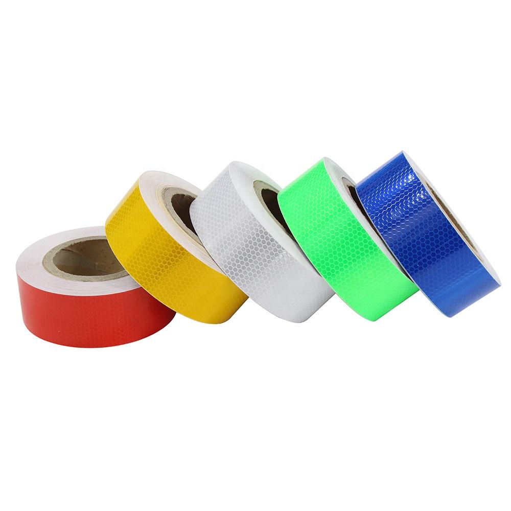 PVC Reflective Sticker Reflector Glow in the Dark High Intensity Reflective Material Pvc Sheets Weatherproof Tape