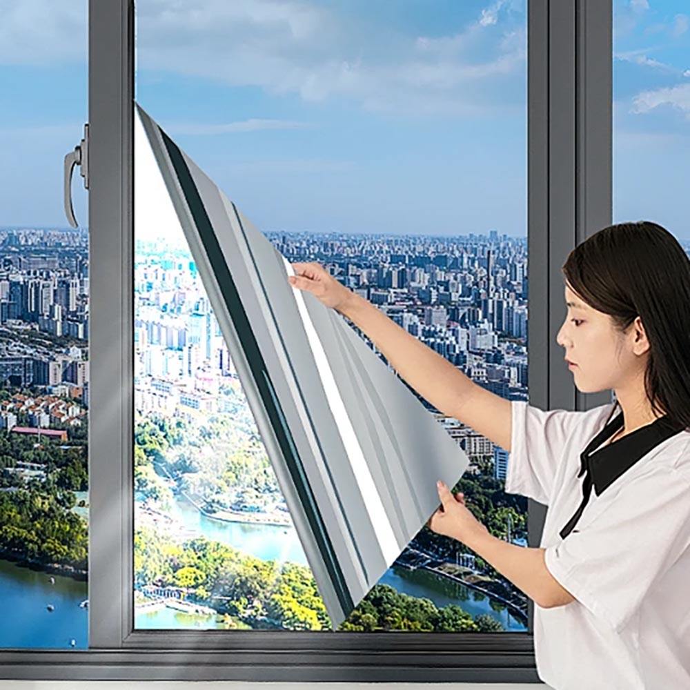 Custom PET Static Cling Car Window Tinting Film Roll Privacy Protection Nano Ceramic Solar Window Film Insulation for Car