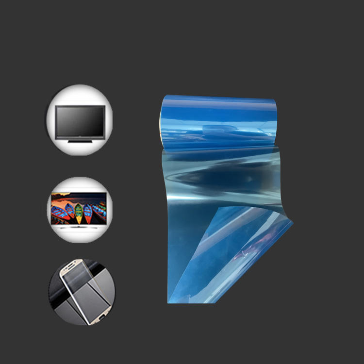 Best Sale PET Protective Film Waterproof High Temperature Resistant Glossy Plain for Panels Soft Lithium Battery Casting