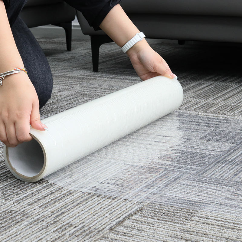 Customized Wholesale PE Plastic Film Carpet Protective Film