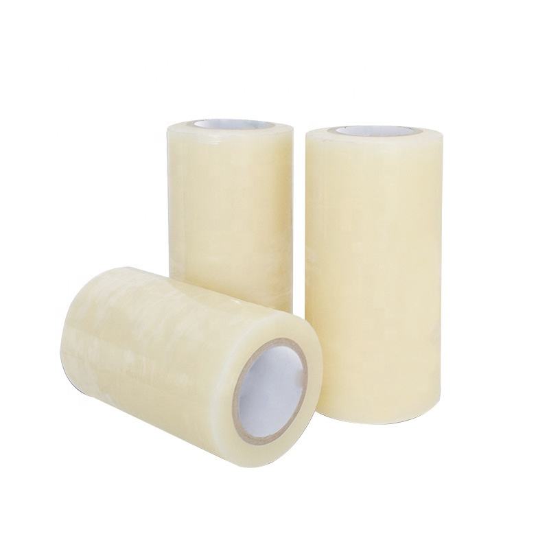 Transparent Self-Adhesive PE Protective Film Easy Tear Dust Proof for Stainless Steel Plate Soft Hardness