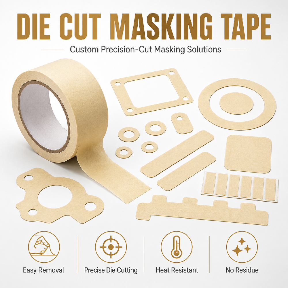 Custom Die Cut Masking Tape | Precision Masking Solutions