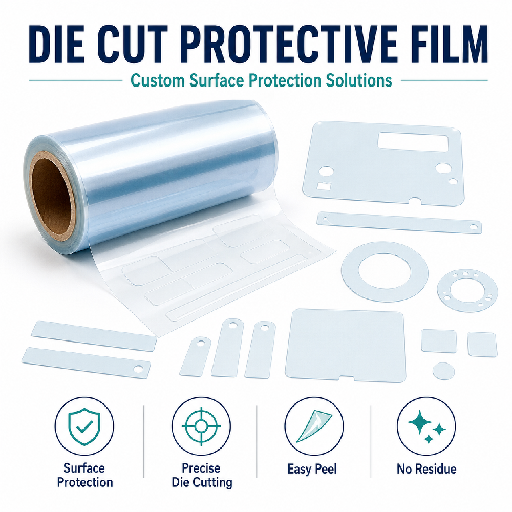 Custom Die Cut Protective Film | Surface Protection Film