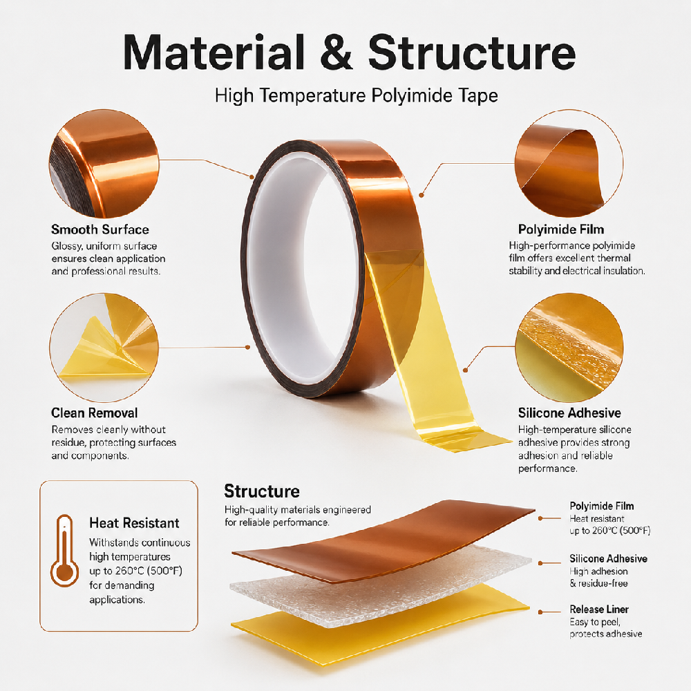 High Temperature Polyimide Tape